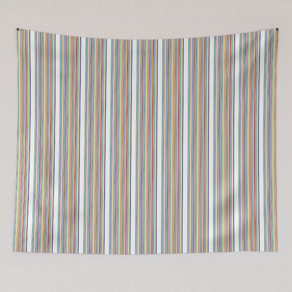 Item preview, Rainbow Vertical Stripes Pattern designed and sold by Siu-Hong Mok.