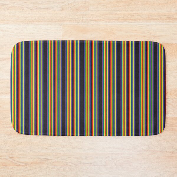 Item preview, Rainbow Vertical Stripes Pattern designed and sold by Siu-Hong Mok.