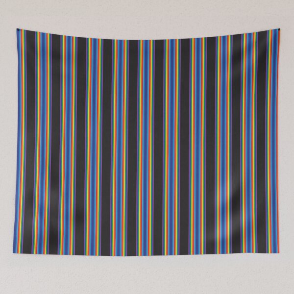 Item preview, Rainbow Vertical Stripes Pattern designed and sold by Siu-Hong Mok.