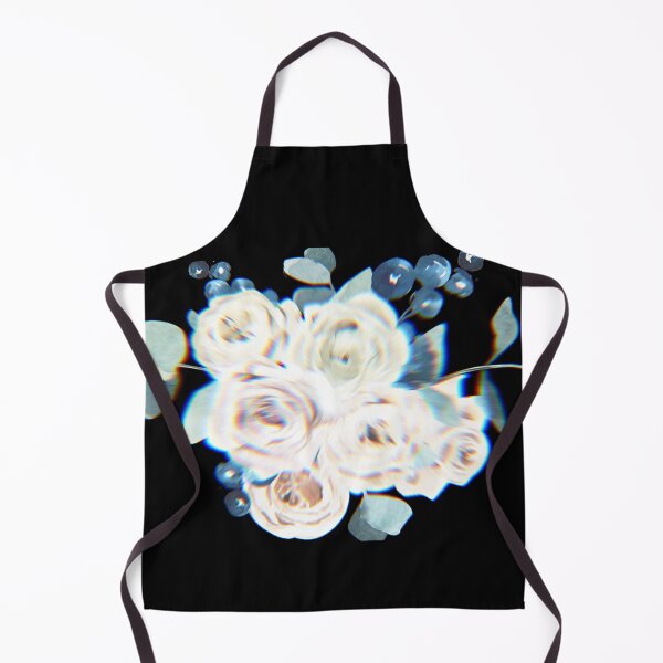 Item preview, Blue light white flowers designed and sold by airspecter.