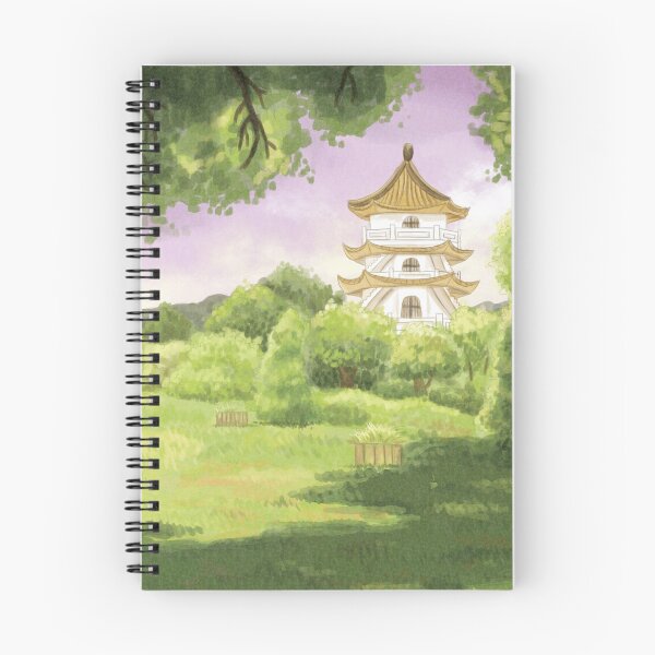 Artikelvorschau, Tempel in Waldparklandschaft | Taichung, Taiwan entworfen und verkauft von Sheridan T.