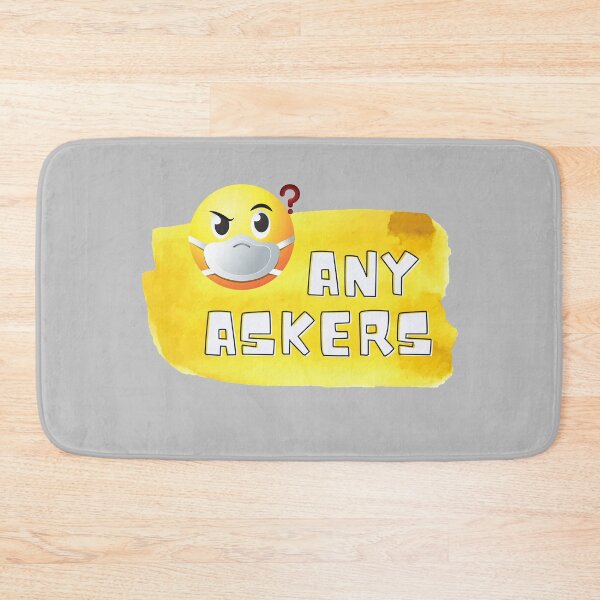 Item preview, Any askers silver design sticker designed and sold by Zukhra79.