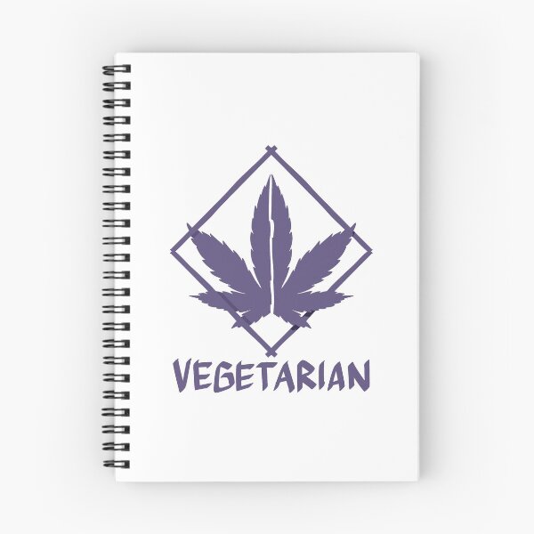 Item preview, Vegetarian Squared Cannabis Leaf High Gift designed and sold by TTFMerch.