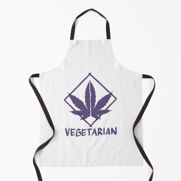 Item preview, Vegetarian Squared Cannabis Leaf High Gift designed and sold by TTFMerch.