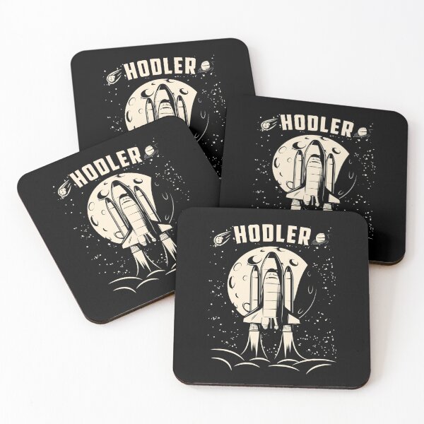 Item preview, Hodler Rocket To The Moon T-Shirt designed and sold by trathai1012.