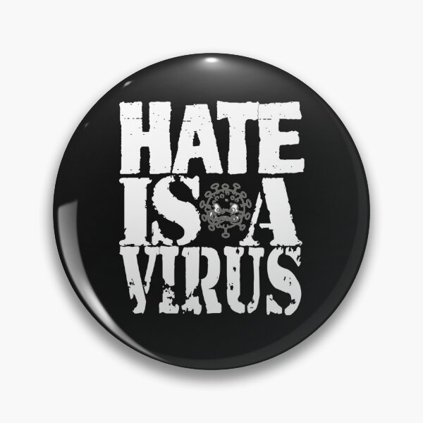 Item preview, Hate Is A Virus Classic T-Shirt  designed and sold by Lukifo-Caster.