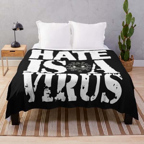 Item preview, Hate Is A Virus Classic T-Shirt  designed and sold by Lukifo-Caster.