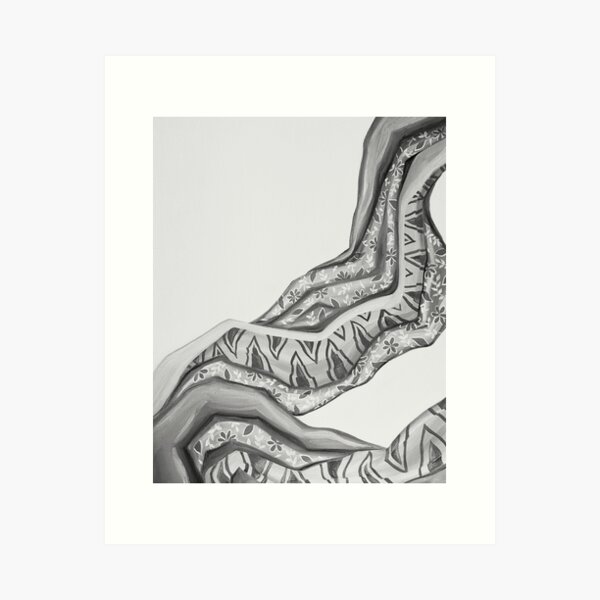 Aperçu de l'œuvre Noir et blanc  créée et vendue par Mallory Bernard.