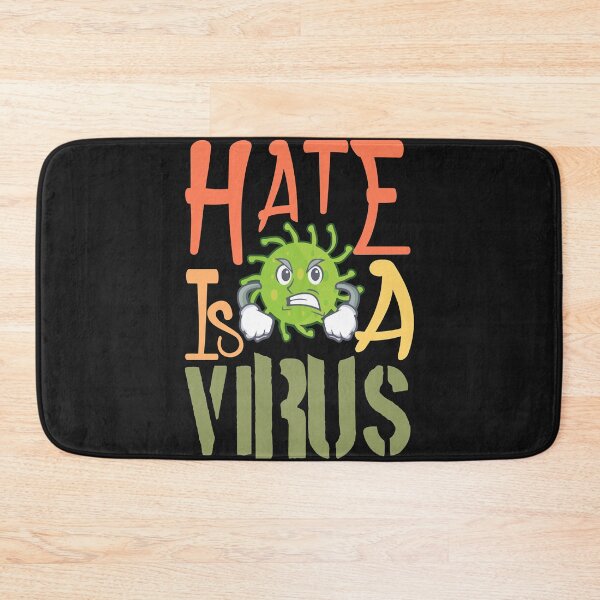 Item preview, Hate Is A Virus Classic T-Shirt designed and sold by Lukifo-Caster.