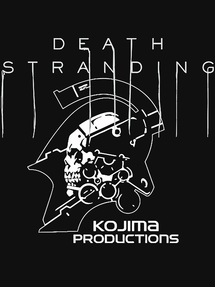 Thumbnail 7 of 7, Essential T-Shirt, Death Stranding - Logo Text and Kojima T-Shirt designed and sold by FierisCK47.