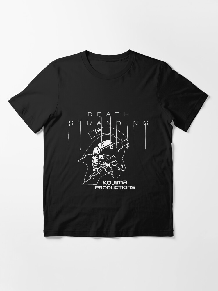 Thumbnail 3 of 7, Essential T-Shirt, Death Stranding - Logo Text and Kojima T-Shirt designed and sold by FierisCK47.