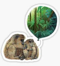 Balloon Monkey dream Sticker
