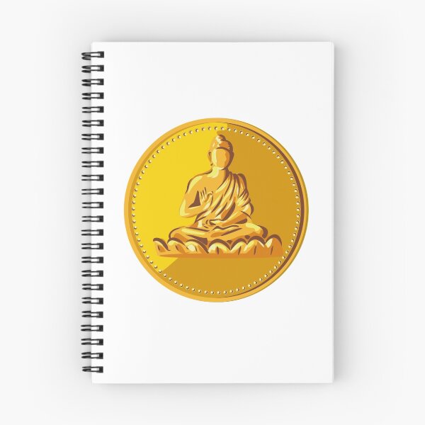 Item preview, Buddha Gold Coin Medallion Retro designed and sold by patrimonio.