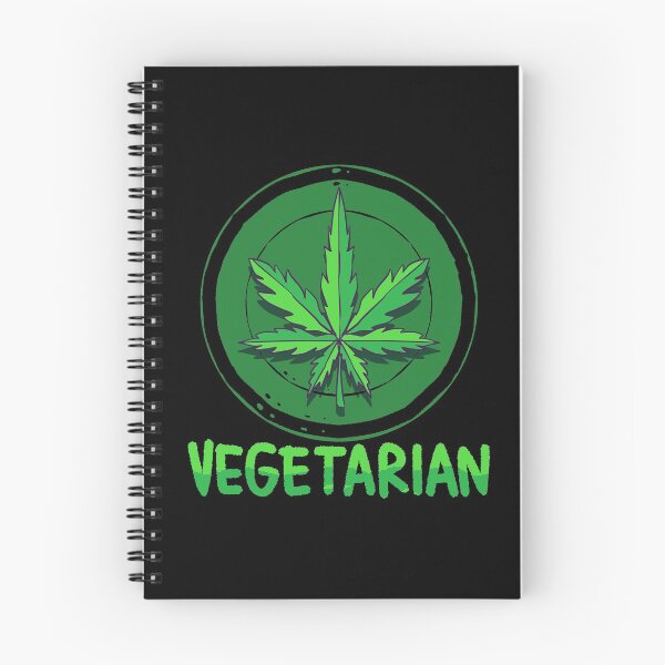 Item preview, Vegetarian Circled Cannabis Leaf High Gift designed and sold by TTFMerch.