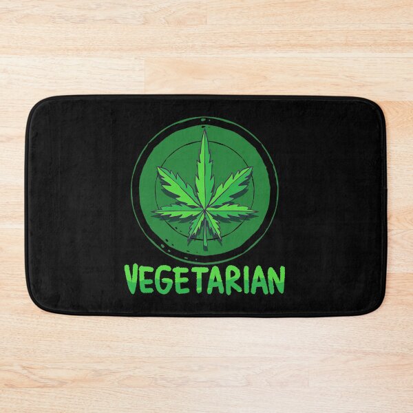 Item preview, Vegetarian Circled Cannabis Leaf High Gift designed and sold by TTFMerch.