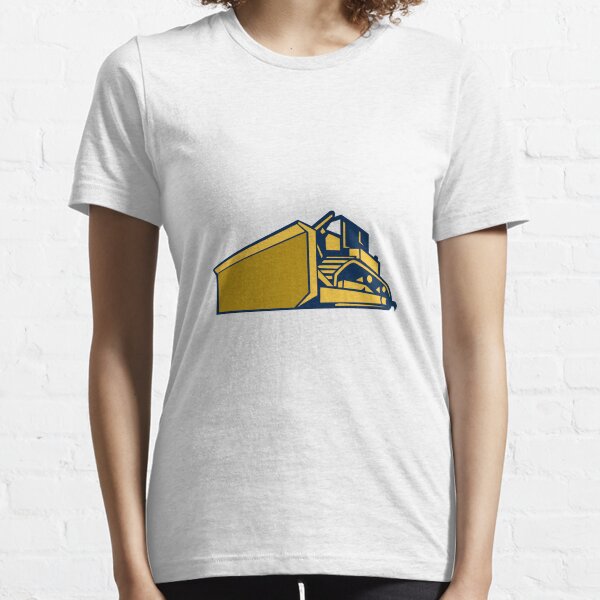 Bulldozer Low Angle Retro Essential T-Shirt
