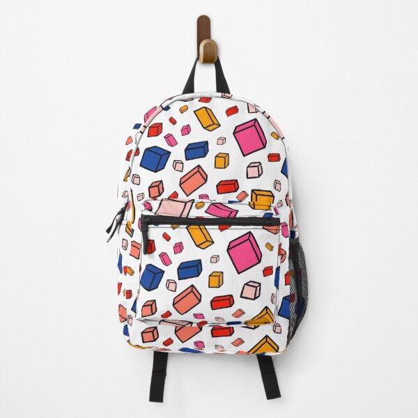 Item preview, Colorful Block Pattern o White designed and sold by OneLook.