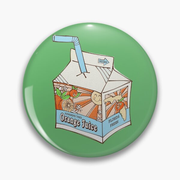 Item preview, Orange Bird Juice Carton  designed and sold by Cammi Friederichs.