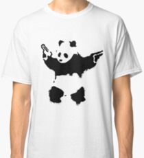 Banksy - Panda With Guns Classic T-Shirt
