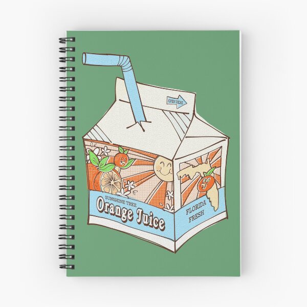 Item preview, Orange Bird Juice Carton  designed and sold by Cammi Friederichs.