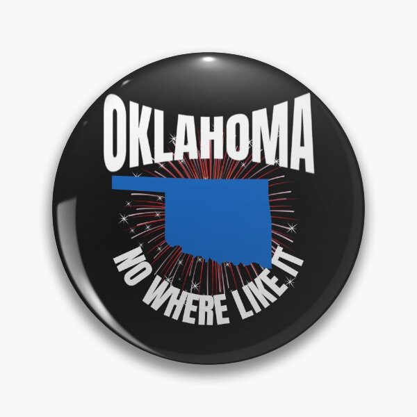 Item preview, OAKLAHOMA STATE, MAP, NO WHERE LIKE IT, SOONER STATE, 46TH STATE, designed and sold by R B Chrystal.
