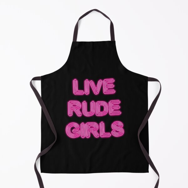 Aperçu de l'œuvre LIVE RUDE GIRLS créée et vendue par Messy Underground.