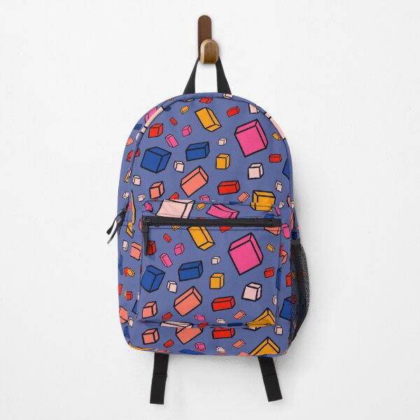 Item preview, Colorful Block Pattern on Blue designed and sold by OneLook.