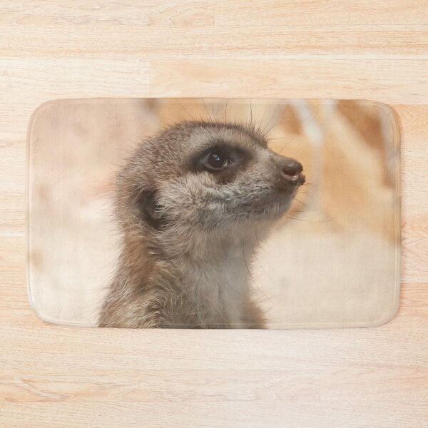 Item preview, small furry animals meerkat close up designed and sold by nataliavavilina.
