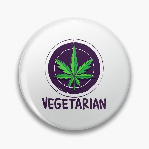 Item preview, Vegetarian Circled Cannabis Leaf High Gift designed and sold by TTFMerch.
