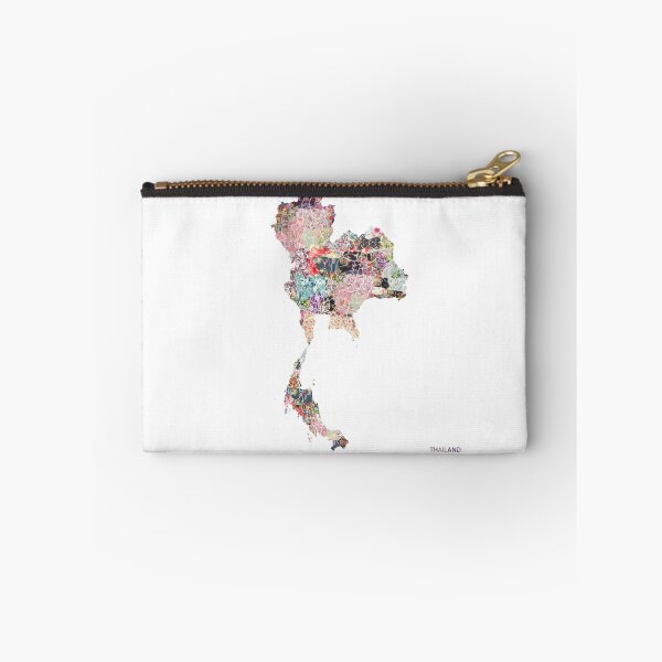 Item preview, Thailand map designed and sold by FlowersMaps.
