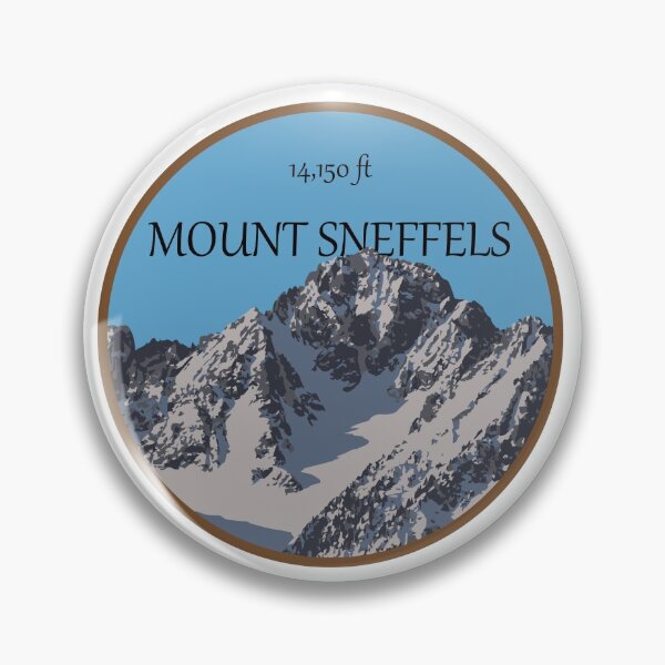 Item preview, Mount Sneffels Illustration designed and sold by scrossdesigns.