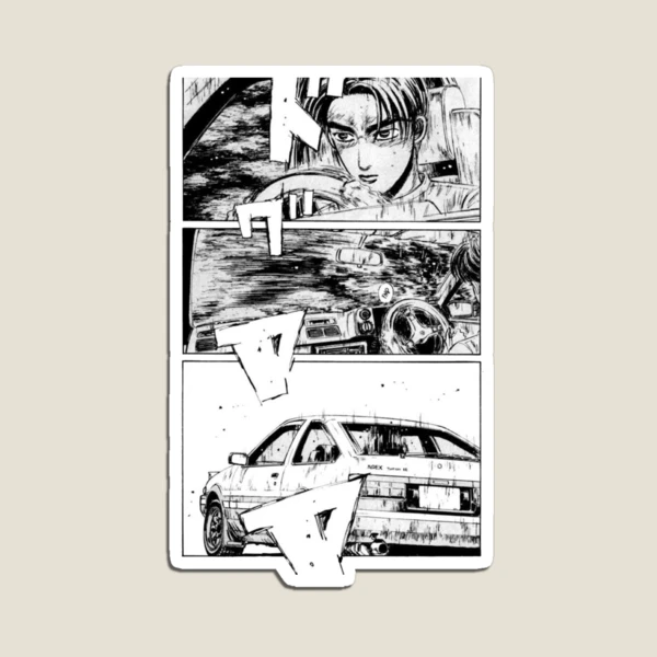 Initial D Manga Panel AE86 VS RX7 Tote Bag for Sale by GeeknGo