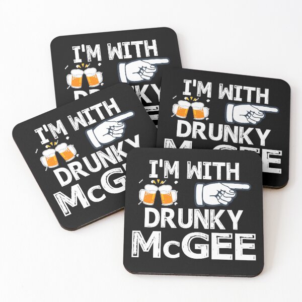 Item preview, I'm with Drunky McGee Retro designed and sold by Niishouseca.