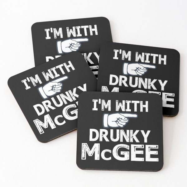 Item preview, I'm with Drunky McGee Vintage designed and sold by Niishouseca.