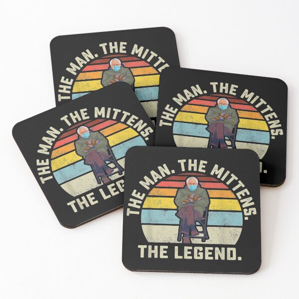 Item preview, Bernie Sanders The Man The Mittens The Legend Mood Meme designed and sold by FredericDuval.