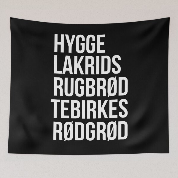 Item preview, Hygge Lakrids Rugbrød Tebirkes Rødgrød. Identifiable Danish designed and sold by mivpiv.