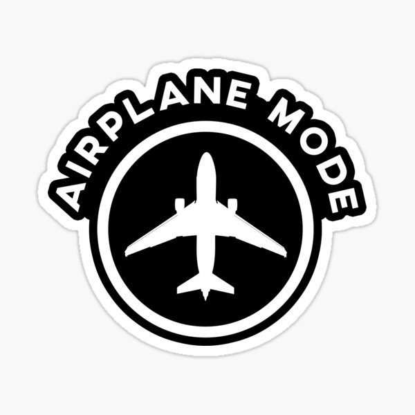 Artikel-Vorschau von Flugzeugmodus Ruhe Schlaf Entspannen Chill Out Kein Internet, designt und verkauft von sillyquestions.
