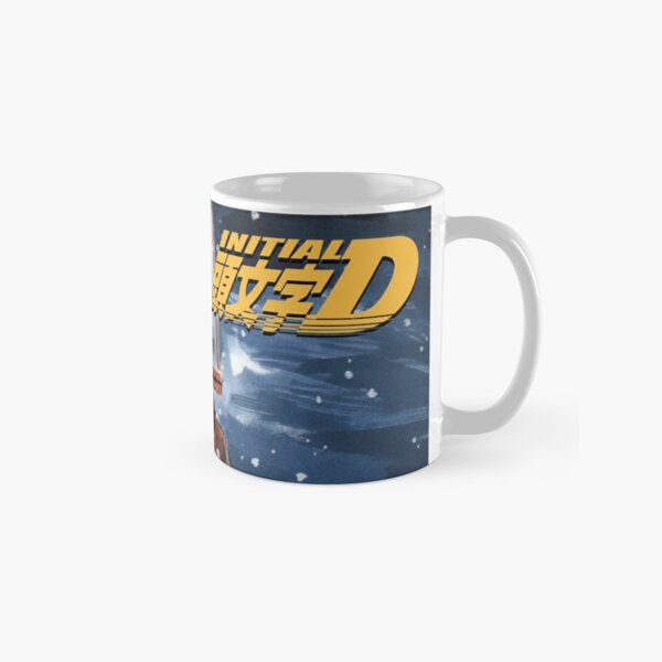 Takumi Fujiwara Tofu Shop Delivery AE86 Initial D Manga HachiRoku Shift  Drift Mug Coffee Milk Ceramic Cup C232