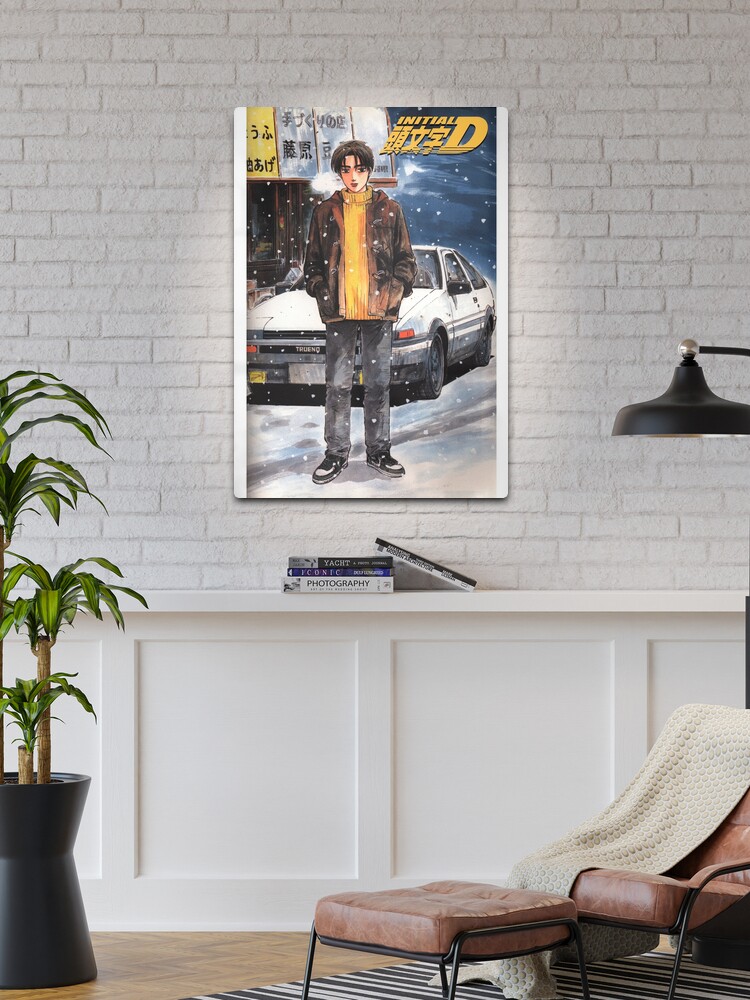 initial d' Poster, picture, metal print, paint by Thogi Gio