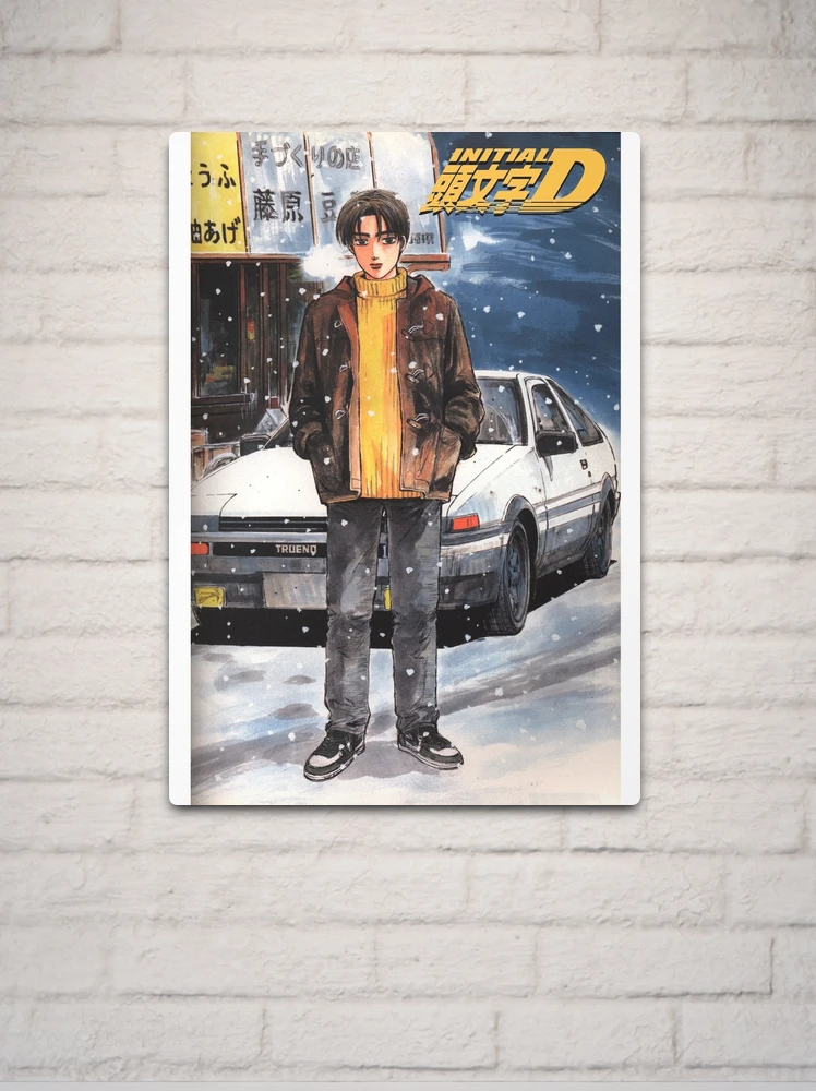 initial d' Poster, picture, metal print, paint by Thogi Gio