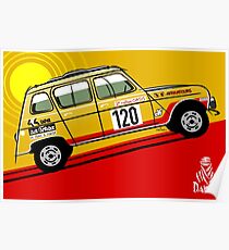 Renault 4 Sinpar 4x4 Poster