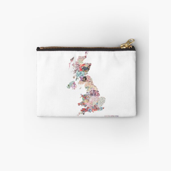 Item preview, United Kingdom map designed and sold by FlowersMaps.