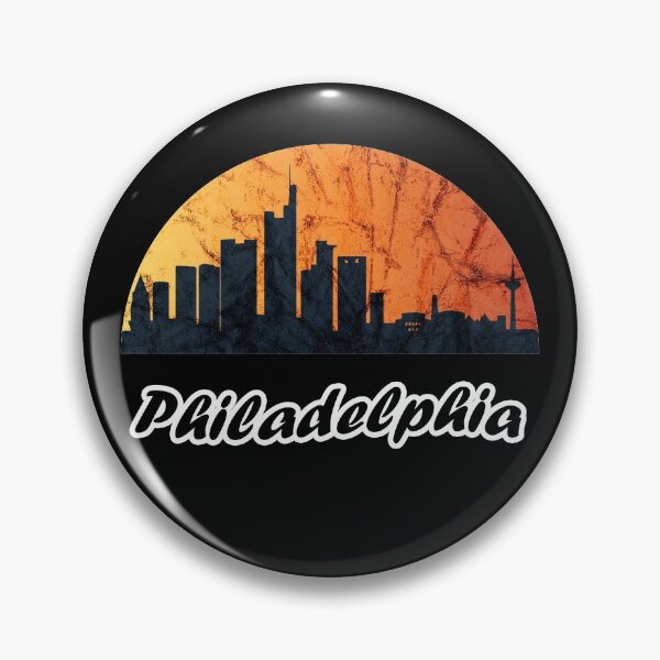 Item preview, Philadelphia City Skyline Sunset Sunrise Pennsylvania designed and sold by titanosdesign.