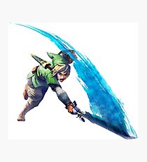 Zelda, link Photographic Print