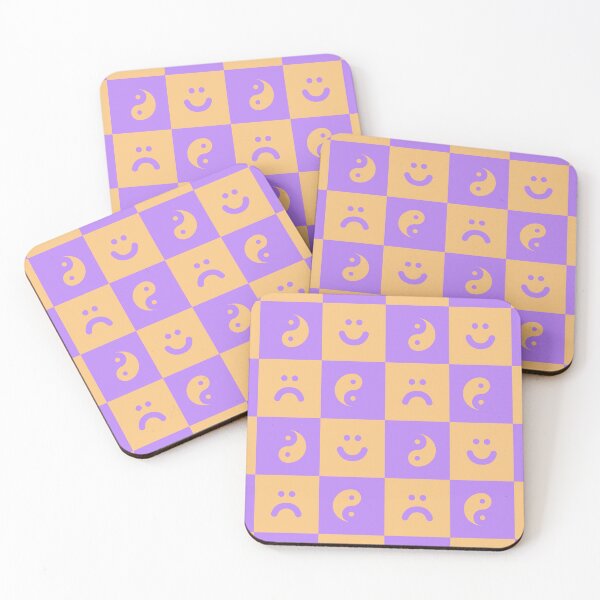 Item preview, PINK AND ORANGE CHECKERED PATTERN designed and sold by ZANGRAM.