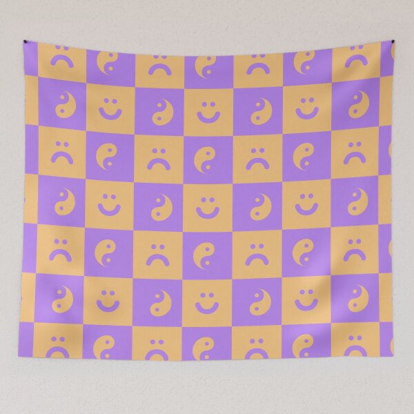 Item preview, PINK AND ORANGE CHECKERED PATTERN designed and sold by ZANGRAM.