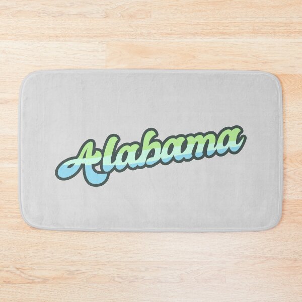Item preview, State of Alabama - Soft Green And Blue designed and sold by Chubuter.