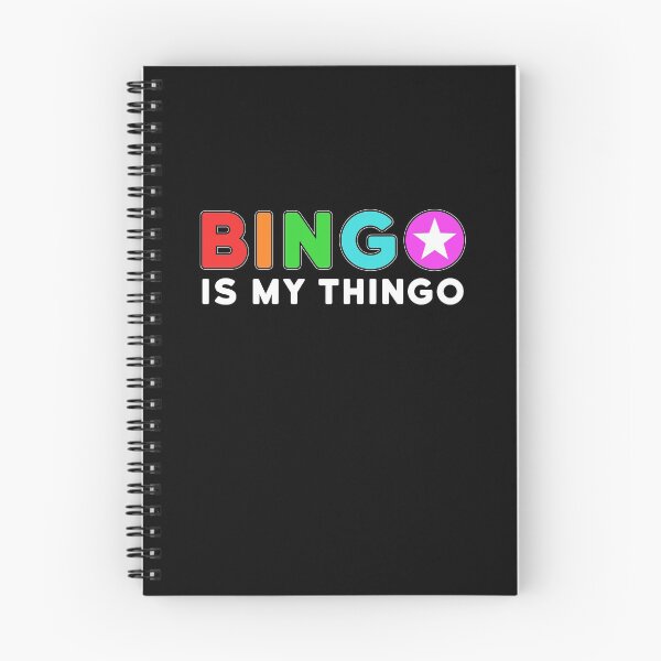Item preview, Bingo Is My Thingo Funny Game Night Pun Hobby Leisure designed and sold by sillyquestions.