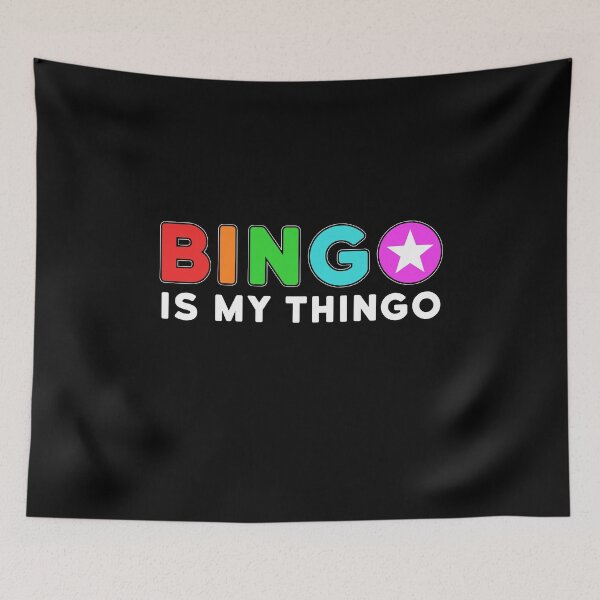 Item preview, Bingo Is My Thingo Funny Game Night Pun Hobby Leisure designed and sold by sillyquestions.