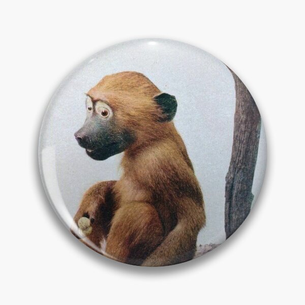 Item preview, Badly Taxidermied Baboon Infant designed and sold by redoARTstore.